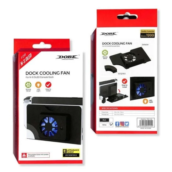 Dobe Sw Dock Cooling Fan+Game Card-1155